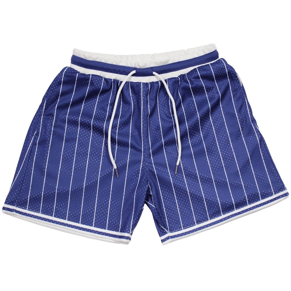 ARETE Basic Pinstripe Short - navy